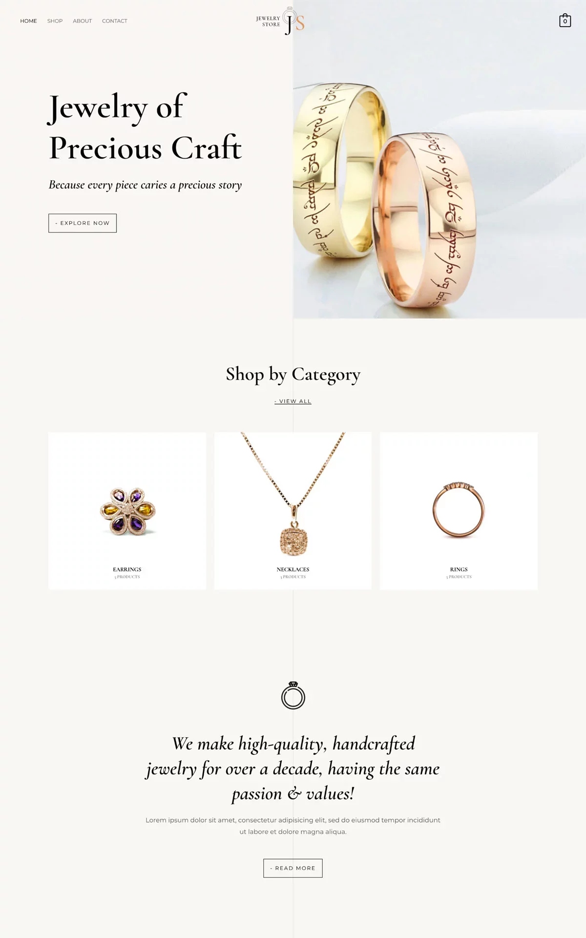 Jewellery Store